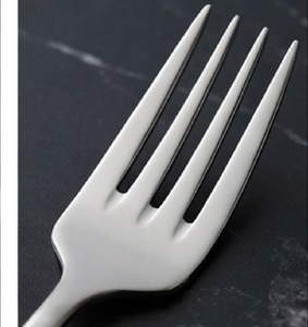 Juego de cubiertos de acero inoxidable satinado con diseño de plumas de pavo real, acabado mate, perfecto para mesas de comedor modernas, uso diario y hoteles. - Product Image 2