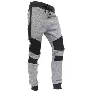Pantalon de jogging pour homme en molleton de coton, taille élastique, coupe évasée, avec lettres 3D en relief, style streetwear, avec logo personnalisé - Product Image 4