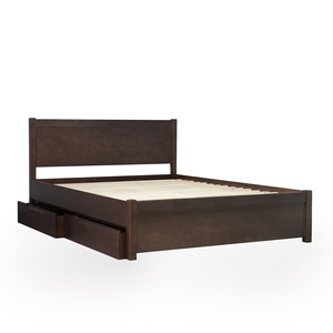 Base de Cama Fabricada en Vietnam con Almacenamiento, Diseño KD, Plataforma de Madera, Muebles Ecológicos para Dormitorio, Estándar Internacional - Product Image 2