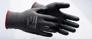 ถุงมือโพลียูรีเทนเคลือบฝ่ามือสีดำยี่ห้อเฟรนเทียร์ สำหรับงานอวกาศ - Product Image 3