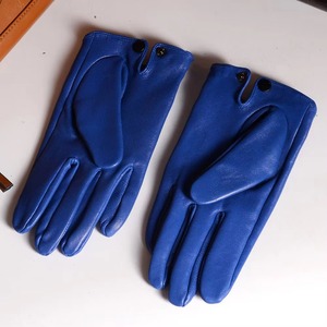 Guantes Tácticos Térmicos de Piel de Cabra Genuina para Hombre, Pantalla Táctil, Casuales, para Ciclismo, Conducción, Fiestas, Cuatro Usos - Product Image 3