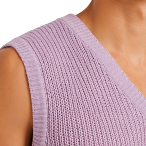 <b>Mens</b> Lavender Summer Knit <b>Sweater</b> <b>Vest</b> V Neck Sleeveless Pullover Soft Lightweight Custom Logo Casual Fashion OEM Manufacturer - Product Image 6