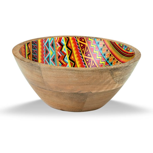 Bol alimentaire en bois rond, best-seller, nouvelle arrivée, fait main, style japonais, décoratif pour la maison, bol à mélanger - Product Image 5