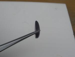 Cabochon d'améthyste naturelle en forme de poire, pierre précieuse violette (15x13mm) certifiée par un tiers, pour la fabrication de bijoux verts - Product Image 2