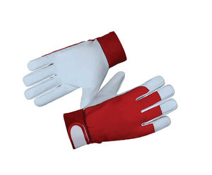 Smooth Leather Safety <b>Gloves</b> High Quality <b>Moisture</b>-Wicking Customizable Thickness Length Powder-Free Silicone-Free Cheap Price - Product Image 5