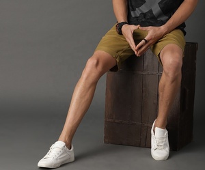 Pantalones Cortos Cargo Casuales de Verano para Hombre, Venta Caliente, Servicio OEM, Diseño de Cintura Personalizado, Cierre de Botones, Ecológicos, Antiarrugas y Transpirables - Product Image 4