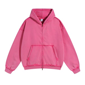 Sweat à capuche polaire pour homme, coupe décontractée, style streetwear urbain, vente en gros OEM, vêtements d'hiver - Product Image 4