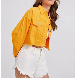 Wholesale Fashion Women Denim <b>Jeans</b> Jackets with Fur <b>Line</b> Ladies Winter Warm Custom Logo Denim Jackets - Product Image 5