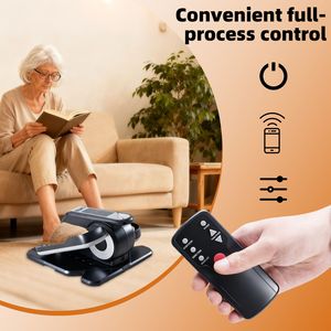 Compact Quiet <b>Mini</b> Pedal Exerciser Adjustable Speed Under <b>Desk</b> Elliptical with LED Display - Product Image 6