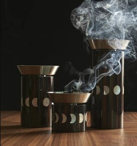 Luxury Wooden <b>Bakhoor</b> Burner Mabkhara with Stainless Steel Bowl | Arabic <b>Oud</b> Incense Burner | Home Fragrance Incense Holder - Product Image 2