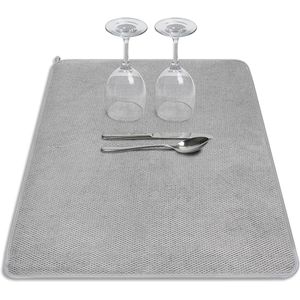 Tappetino Asciugapiatti Extra Large 18 X 24 in Microfibra, Pieghevole, Assorbente per Piatti e Piani di Lavoro in Cucina - Product Image 1