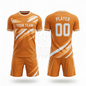 Me Youth Set Good Price Whole <b>Sale</b> Rate Short Sleeve Automated Cutting OEM Service <b>for</b> <b>Men's</b> Soccer Uniform - Product Image 5