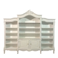 Librería Personalizada con Escalera de Tres Módulos, Estantería de Madera Maciza Desmontable para Oficina en Casa y Mobiliario Escolar