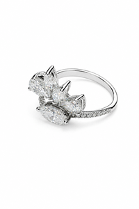 Anillo de Moissanita en Plata de Ley 92.5 KLSR-11994 - Product Image 4