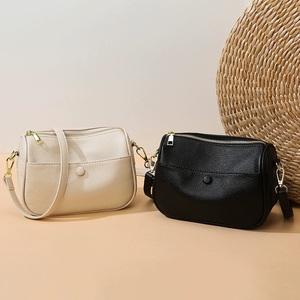 Bolso de Mano de Cuero Genuino para Mujer, Estilo 2026, Bolso Bandolera de Cuero Suave, Bolso Versátil de Piel de Vaca de Primera Capa - Product Image 5