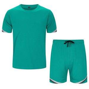 Hot Sale Product New Arrival Men Summer Short Sleeve T Shirts And Shorts <b>Twin</b> <b>Set</b> / Casual wear Men <b>Twin</b> <b>Sets</b> For Adults - Product Image 1