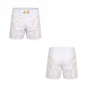 กางเกง MMA สีดำสำหรับผู้ชาย ASKAR WEAR IND พิมพ์ลายแบบ Sublimation แห้งเร็ว ผลิตจากโพลีเอสเตอร์ เหมาะสำหรับศิลปะการต่อสู้แบบผสมผสาน ขนาดผู้ใหญ่ ทรงปกติ - Product Image 3