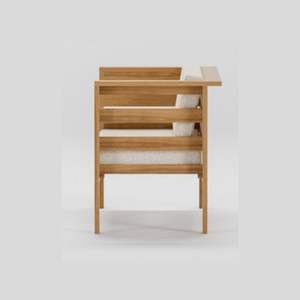 Conjunto de Sofás Modernos de Teca para Exteriores, Duraderos, para Jardín, Patio, Villas, Hoteles y Restaurantes - Product Image 6