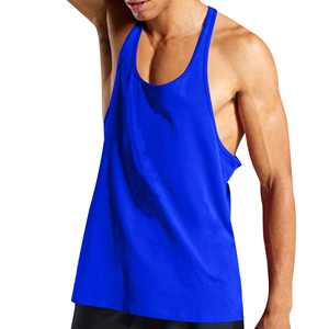Débardeur athlétique pour homme en coton et élasthanne de qualité supérieure, séchage rapide, respirant, écologique, vêtements personnalisés OEM ODM - Product Image 5