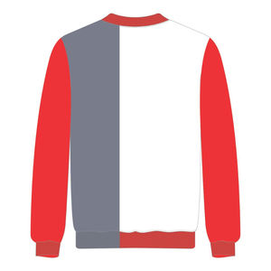 Neutral 3 Tone Knit Sweater Premium Divine Nine Greek Fraternity Apparel Chenille Embroidery Pullover Classic Greekwear - Product Image 3