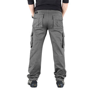 Pantalons cargo pour hommes, vente en gros, sur mesure, avec plusieurs poches, en polyester ripstop, pour la randonnée - Product Image 4