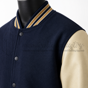 Chaqueta Universitaria Personalizada, Chaqueta Letterman Bordada para Hombre y Mujer, Fabricante de Chaquetas Bomber de Béisbol al por Mayor OEM - Product Image 6