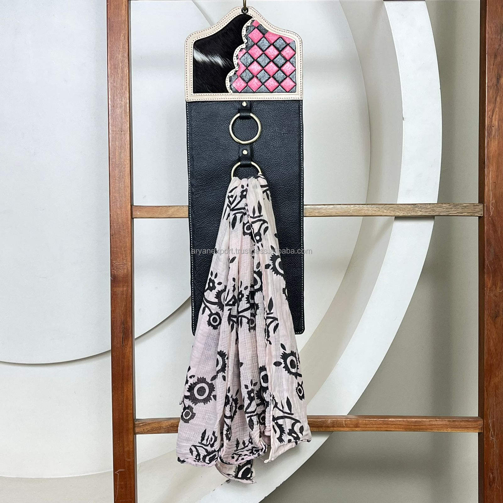 Black & Pink Checkered