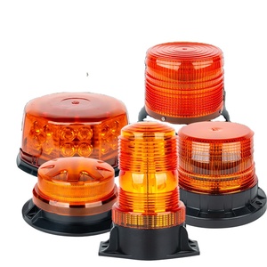 Feux de signalisation à LED RCJ 12V/24V, clignotants, balise magnétique, accessoire pour camions et véhicules d'ingénierie, état neuf - Product Image 1