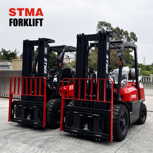 סטמה lpg מלגזה 4טון דלק כפול דלק גז מלמלגזה 1.5 טון 2 טון 2.5 טון 3 טון פרופן מלגזה עם גובה הרמה - Product Image 2