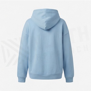 เสื้อกีฬาสวมหัวลำลองยูนิเซ็กส์คลาสสิกกำหนดเองได้เสื้อฮู้ดปักไหล่ตกสำหรับผู้ชายเสื้อผ้าใส่ออกกำลังกายในฤดูหนาว - Product Image 2