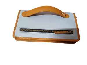 Bolsos de mano de cuero genuino para mujer con MOQ bajo, de alta calidad, fabricados por RIM, ZA INDUSTRIES - Product Image 5