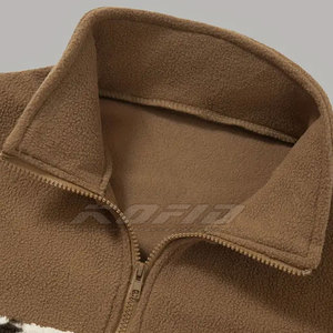 Men Sherpa <b>Jacket</b> Warm Outdoor <b>Fleece</b> <b>Lined</b> Casual Winter Soft Comfortable Outerwear Men Sherpa <b>Jacket</b> - Product Image 3