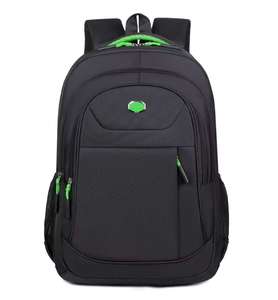 Professional Black Computer Bag Durable High Density Fabric Padded Internal Sleeve fits 15.6 Inch <b>Laptop</b> student bag <b>backpack</b> - Product Image 4