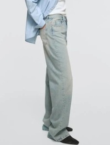 Abdul Royal World Export Regular Fit <b>Boot</b> Cut Jeans Mid Waist Vintage Style Eco-Friendly Cotton Denim Ripped Washable - Product Image 3