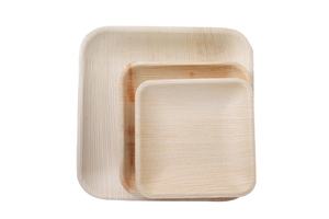 Assiettes en bois jetables biodégradables de qualité supérieure écologiques compostables 100% du fabricant indien Fêtes Mariages - Product Image 6