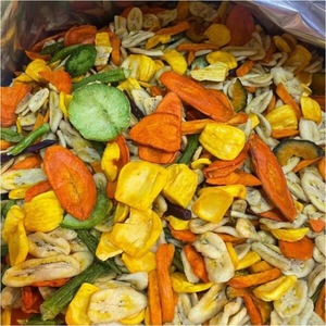 Vacuum Fried Crispy Mixed Dried Fruit <b>Snack</b> Mango Banana Jackfruit Pineapple OEM Manufacturer - Product Image 4