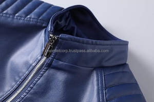 2025 Nouvel article Veste en cuir pour homme Veste en cuir à manches longues Street Wears Veste en cuir pour homme par Boomletcorp Sportswear. - Product Image 3