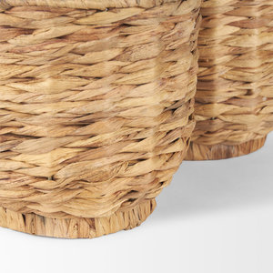 Panier de rangement décoratif rustique fait main Keef Seagrass New Collection - Product Image 6