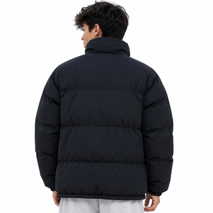 Manteau d'hiver décontracté unisexe en cuir TS, imperméable, coupe-vent, résistant au froid, chaud, en fausse fourrure, style duvet de poisson, couleur blanc canard 80% - Product Image 4