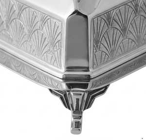 Beurrier en argent plaqué de qualité supérieure, beurrier en métal de haute qualité personnalisé pour la salle à manger et la cuisine - Product Image 4