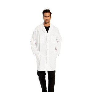 Hot Selling Wholesale Doctor Lab <b>Coats</b> Unisex Hospital Scrubs Cotton Material Woven Customized Color Custom Needle <b>Detection</b> - Product Image 3