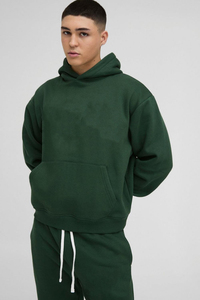 Conjunto Deportivo para Hombre, Estilo Urbano, Sudadera Holgada y Pantalones Jogger, Estilo Hip Hop, Logotipo Personalizado, Algodón Premium, Fabricante de Marca Privada - Product Image 3