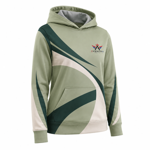 Sudadera con Capucha para Mujer, Estampado Completo, Tela Sublimada, Textura Suave, Construcción Transpirable, Ajuste Cómodo, Ropa Casual Urbana - Product Image 4