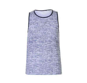 Camiseta sin mangas para hombre, transpirable, para gimnasio, fitness, entrenamiento, personalizada, tejida, con impresión por transferencia de calor, poliéster/algodón, estilo urbano. - Product Image 6