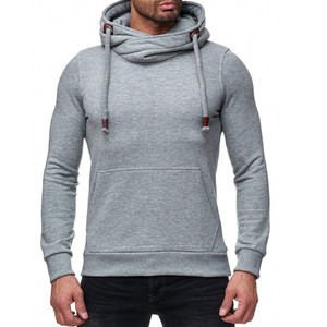 Men's Gray And Black Raglan Sleeve <b>Zip</b>-Up <b>Hoodie</b> With Front <b>Pockets</b> Regular Fit Casual Sweatshirt Autumn Wear - Product Image 6