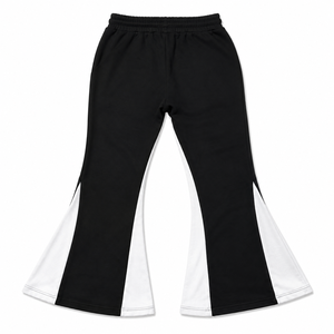 Men Flared Sweatpants Graphic Print Wide Leg <b>Drawstring</b> Streetwear Joggers Casual Fashion Custom Eco-Friendly <b>Trousers</b> - Product Image 2