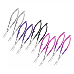 Stainless Steel Right-Handed Cuticle Scissors Straight Blade Sharp Tip Durable Customized Logo for Manicure Salon Use - Product Image 5