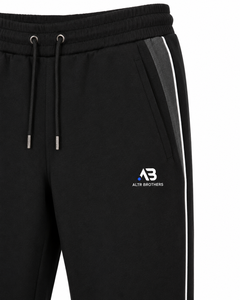 Conjunto Deportivo Personalizado Unisex Negro Sólido, Chaqueta con Capucha y Cremallera Completa, Pantalones Jogger, Ropa Deportiva al por Mayor, Fabricante de Marca Privada 100% - Product Image 4