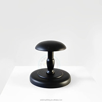 Support de Présentation de Chapeaux Portable et Écologique en Bois Style Vintage, Facile à Assembler pour Magasins de Détail et Utilisation sur Comptoir