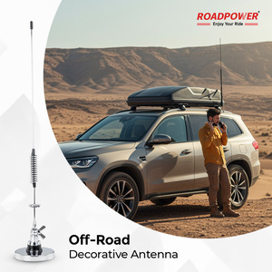 Antenne CB universelle Roadpower (RP-ANT-KAT-CH) en acier inoxydable avec base magnétique puissante, support pivotant, bobine à ressort, résistante aux intempéries - Product Image 6